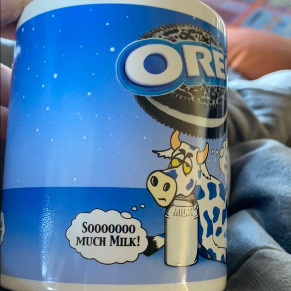 Oreo Cookie & Exhausted Cow Graphic Mug - Picture 3 of 8
